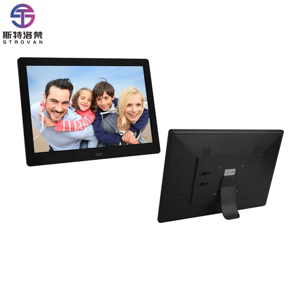 Cornici Digitali da 10, 12, 13, 14, 15, 17 Pollici Controllabili con Telecomando, Regalo Ideale per Famiglia e Amici