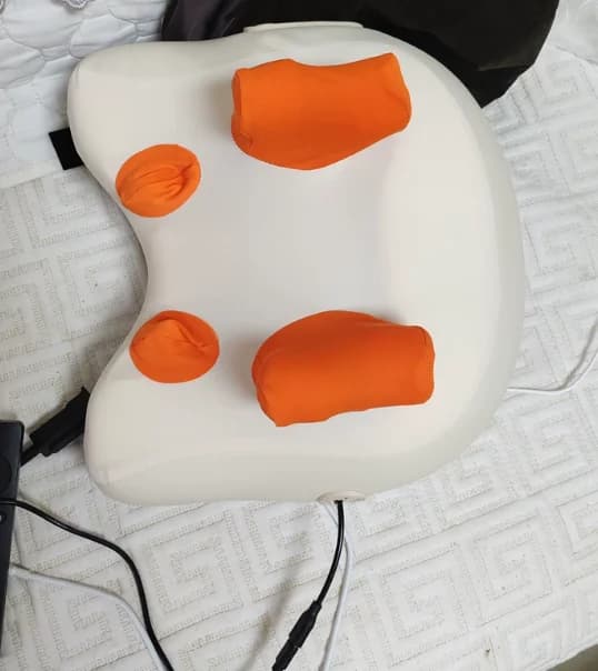 Portable SPA pillow massage, neck massage, wireless warm pillow massage