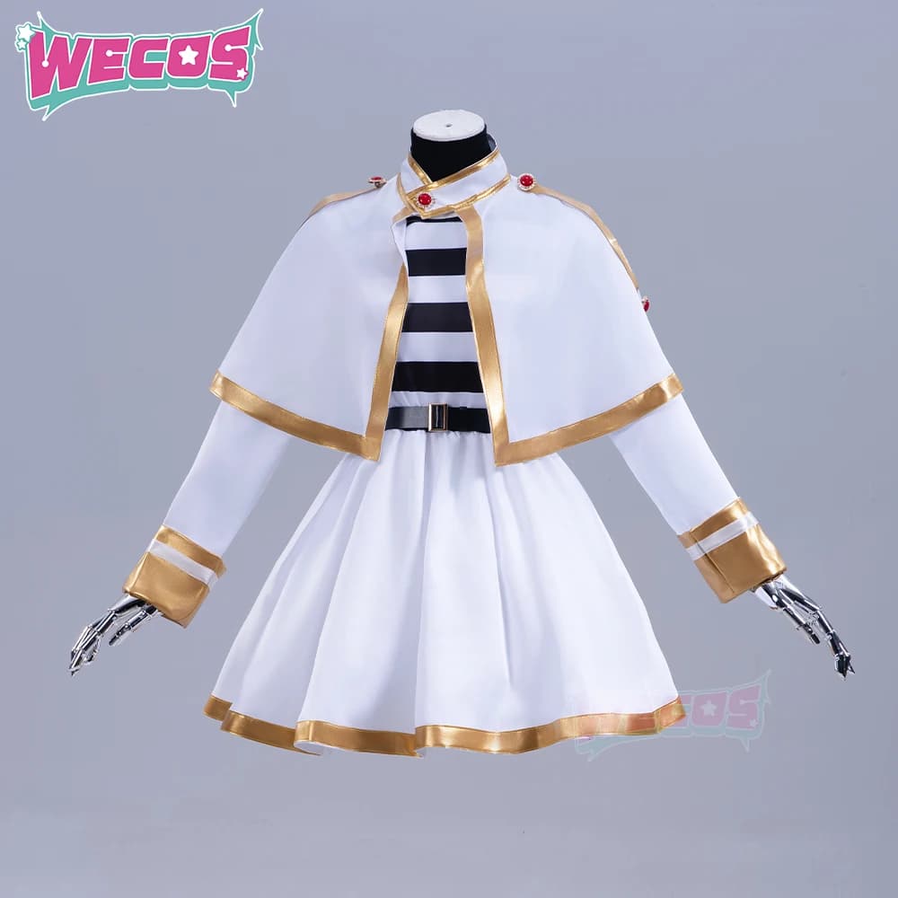 【S-2XL】Costume cosplay Frieren Wecos per donna, grazioso vestito da strega, costume cosplay di Halloween, taglia plus