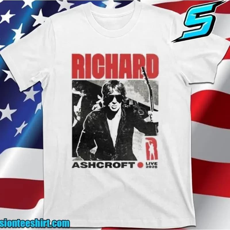 Maglietta del tour live 2025 di Richard Ashcroft Ra