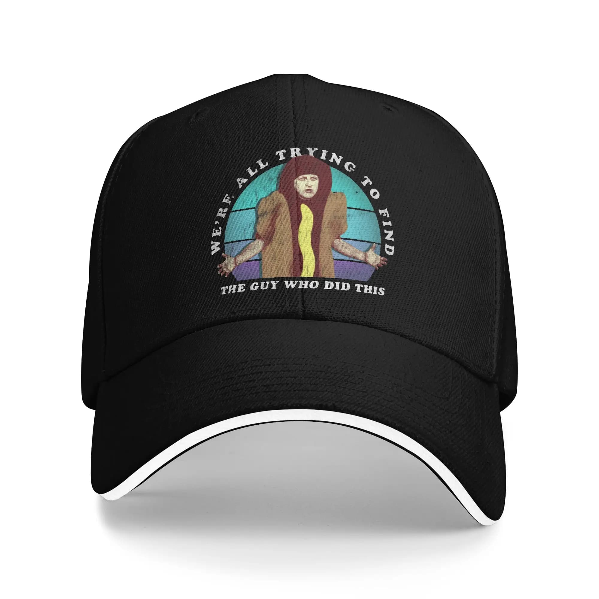 Cappello da Baseball Hot Dog Guy Tim Robinson, Cappello Trucker alla Moda, Cappellini Estivi da Tennis e Skate per Uomo e Donna