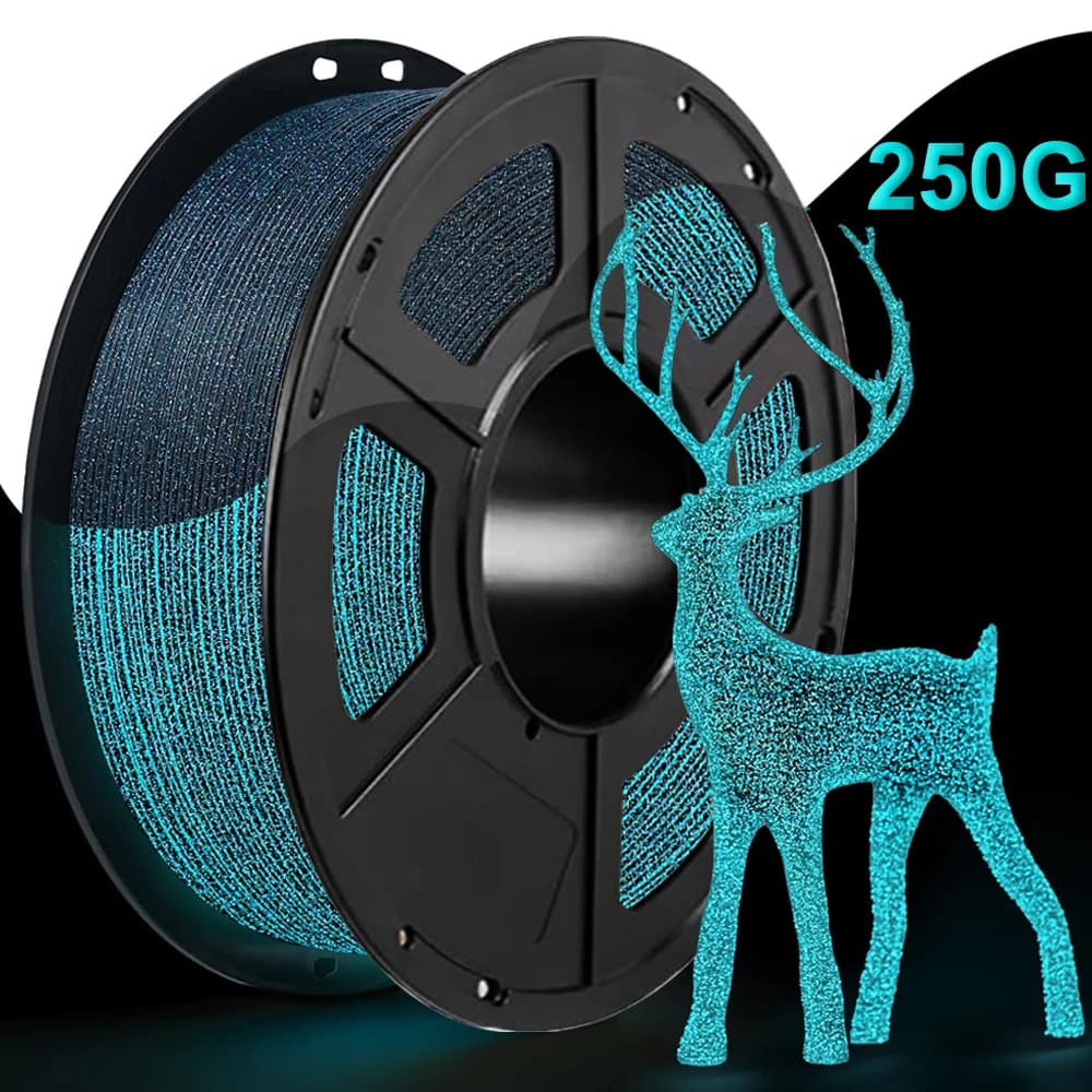Filamento per Stampante 3D Blu Cielo Stellato 250g 500g 1Kg 1.75mm Confezione Sottovuoto Individuale