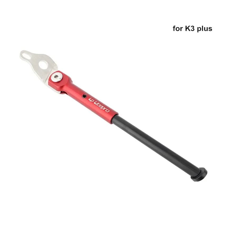 Cavalletto Litepro K3 Plus in lega di alluminio leggera per bici pieghevole Fnhon Ant Legs FGC da 16 pollici, poggiapiedi e portapacchi