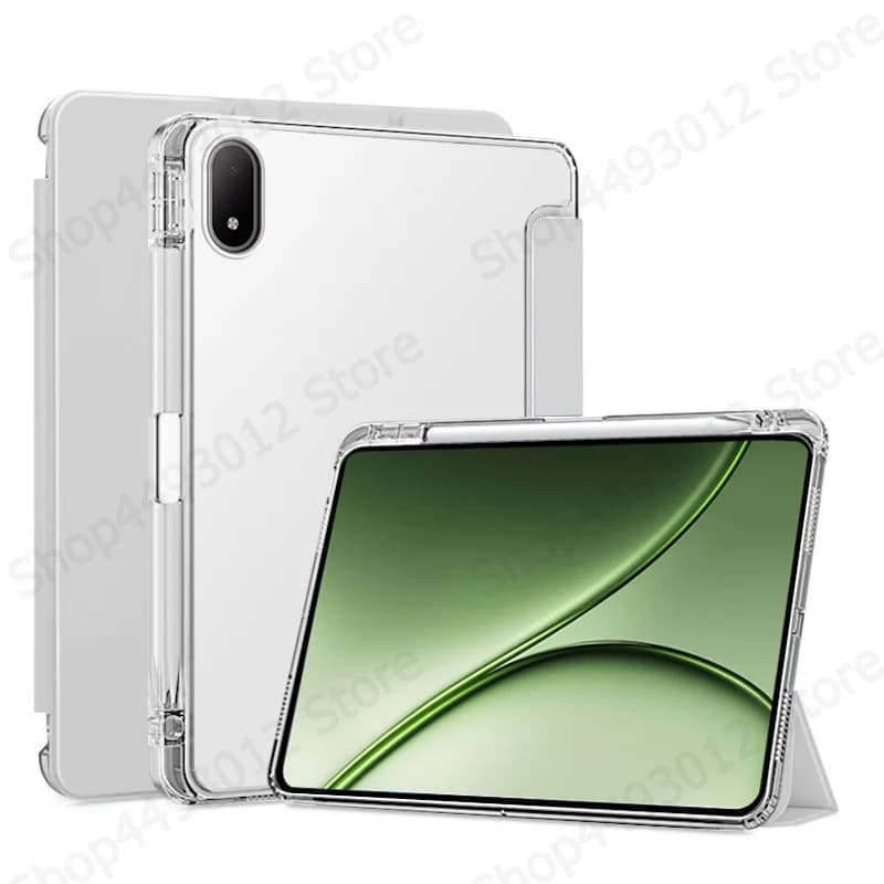 Custodia per OnePlus Pad 4 con porta penna, in pelle PU, cover morbida con supporto per tablet, per OnePlus Pad 4 13.2 pollici 2026, Coque