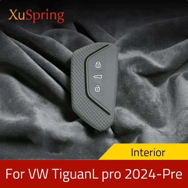 Protezione della copertura della custodia della catena chiave dell'apertura della serratura intelligente remota dell'auto per VW Tiguan L pro 2024-Pre