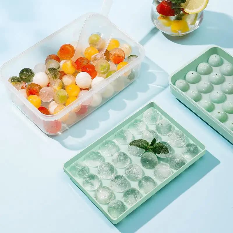 Stampi per Cubetti di Ghiaccio in Silicone per Alimenti, per Uso Domestico, a Forma di Sfera, per Whisky, Utensili da Cucina, Contenitori per Ghiaccio, Stampi per Ghiaccio