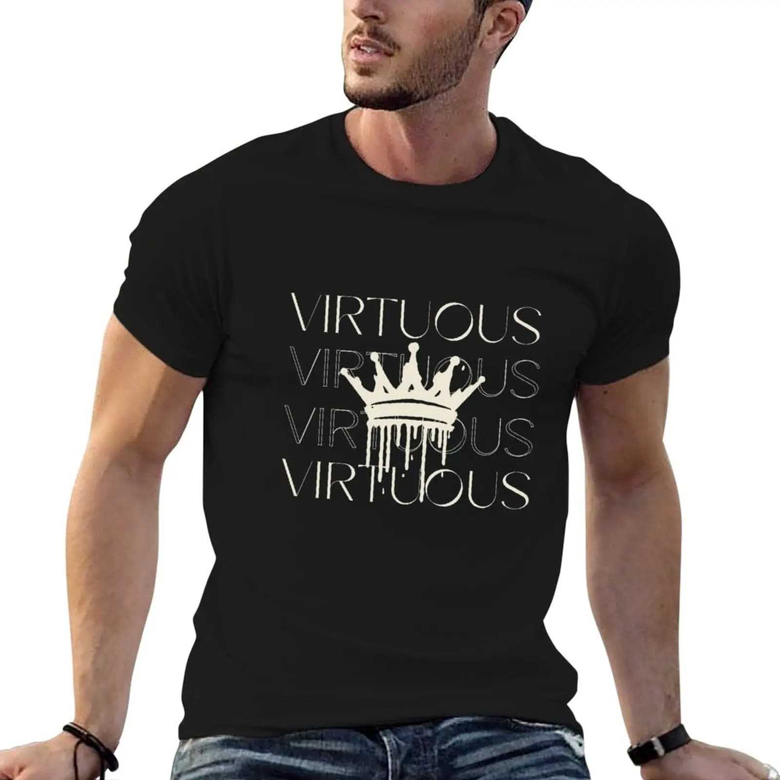 Dreamcatcher Virtuous Justice T-Shirt man t shirts graphic t shirt man cotton t shirt personalised T-shirt