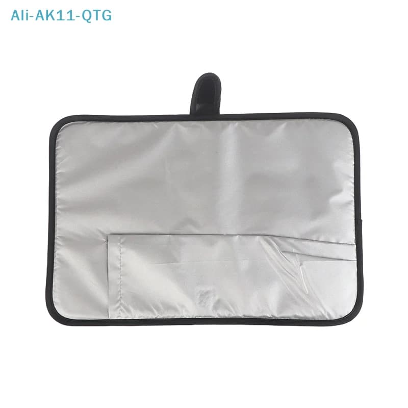 Hair Straightener Storage Bag Curling Heat-resistant Storage Bags Hair Flat Iron Straightener Curler Woman Folding Travel Bags