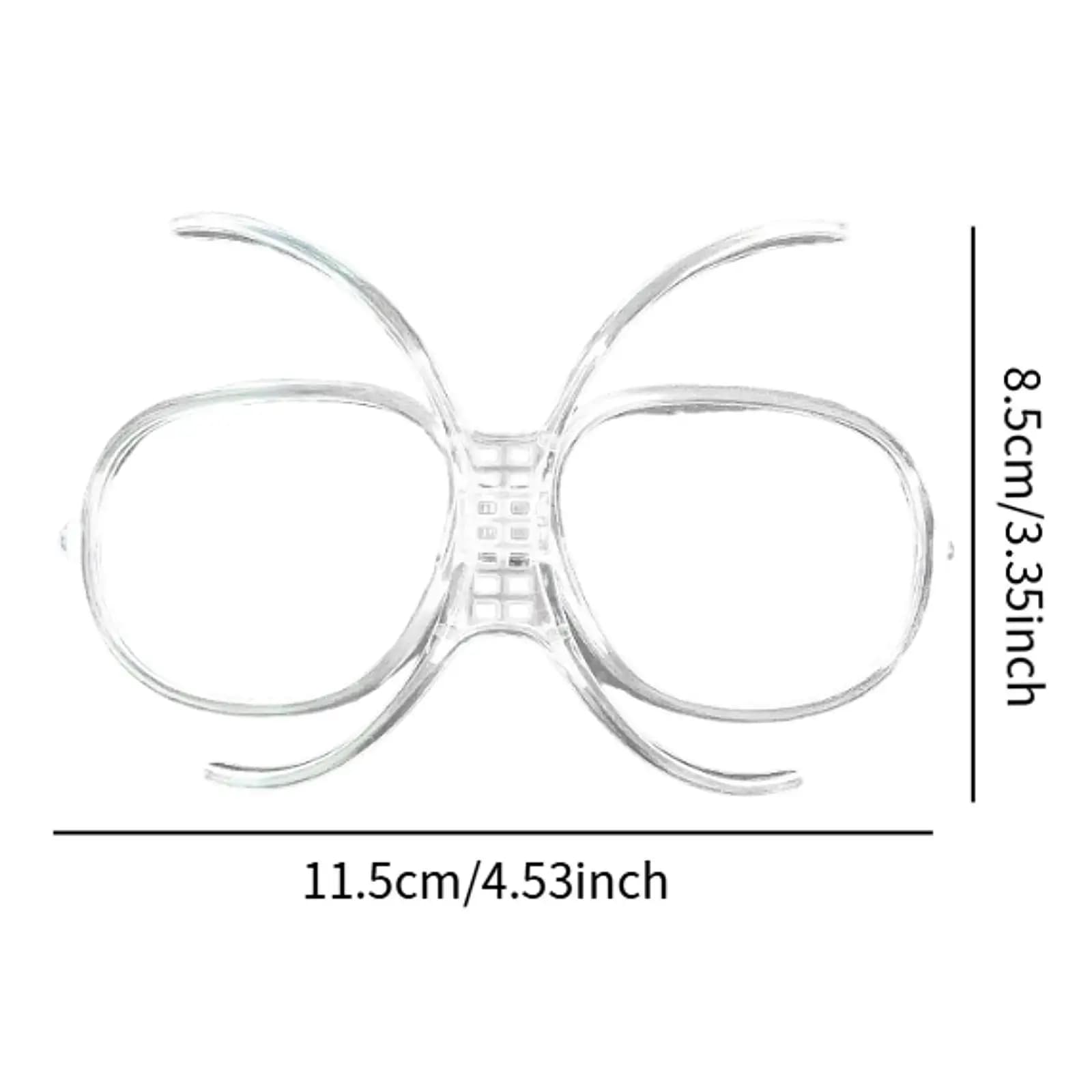 6x Ski Goggles Insert Adapter Flexible Universal for Men Women Motocross Sports