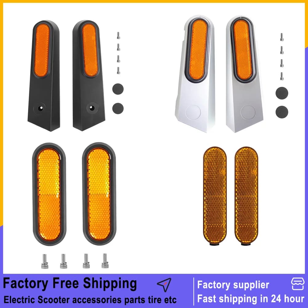Decorative Cover with Reflector For Xiaomi 5 5 Pro 5 Max Electric Scooter Rear Fork Shell Rear Wheel Trim Cover Accessories Part