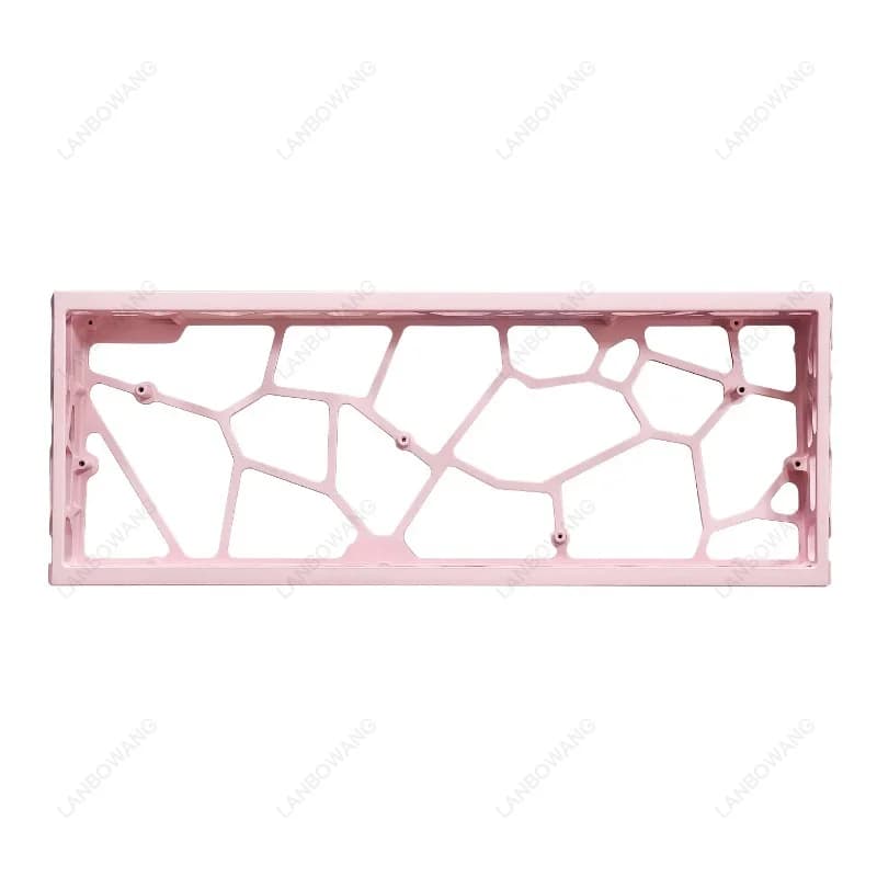 60 Layout Hollow Aluminum Keyboard Shell Compatible With EV63 Wooting60 V2 Rakka Custom Mechanical Mod Replacement Case