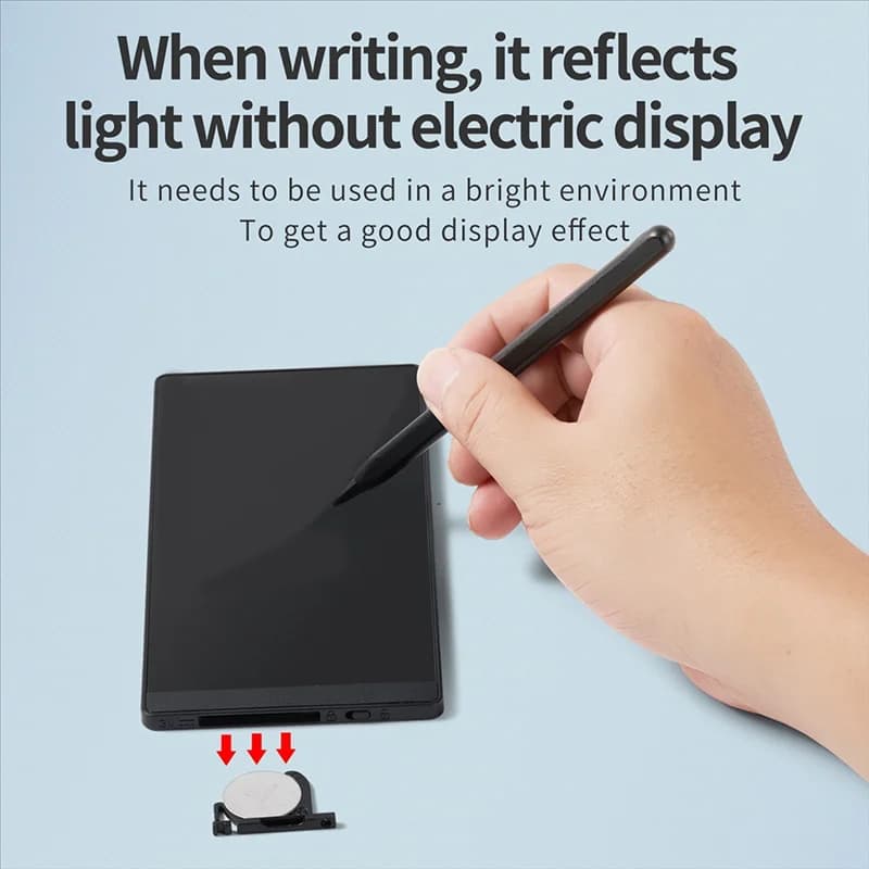 Tavoletta LCD da 6,5 pollici a schermo intero scrittura superfine tavoletta da scrittura LCD tavolo da disegno blocchi elettronici superfini educativi