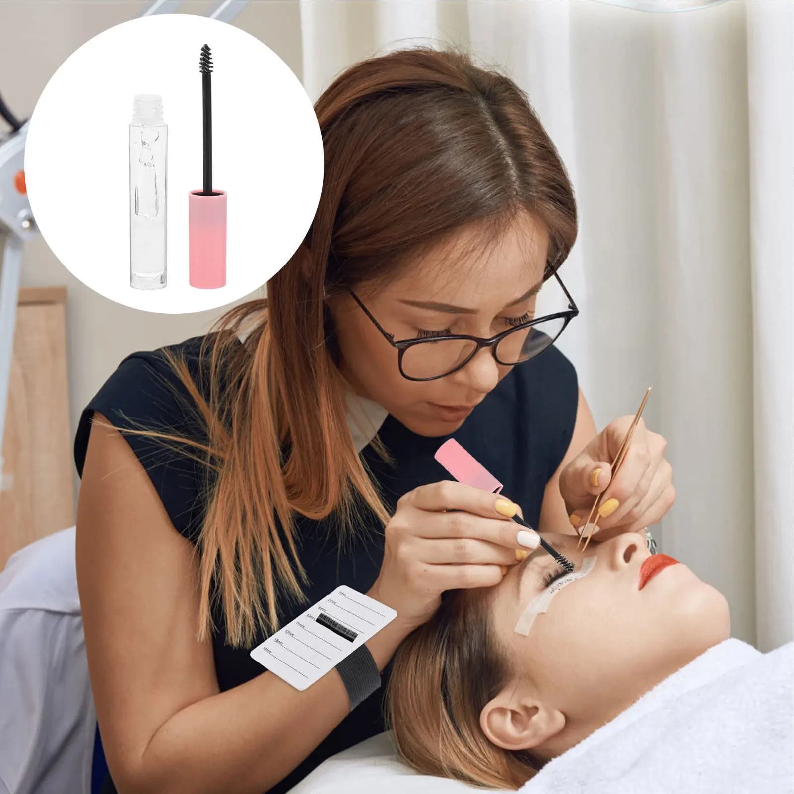 Clear Eyebrow Gel Waterproof Sweatproof Long Wear Brow Styling Gel Natural Look Brow Enhancer Eyebrows Eyebrow Mascara