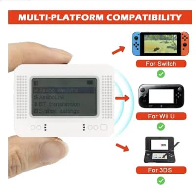Emulatore NFC Pixl per Amiibo, Simulatore Intelligente per Console di Gioco Switch, Accessori per Amiibo Pixl