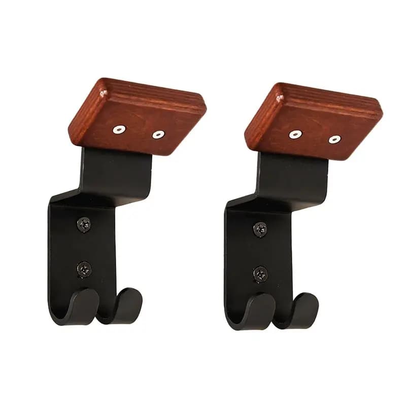 2Pack Motorcycle Helmet Rack, Heavy Duty Helmet Holder On Wall For Motorcycles Keys Gloves-A50M