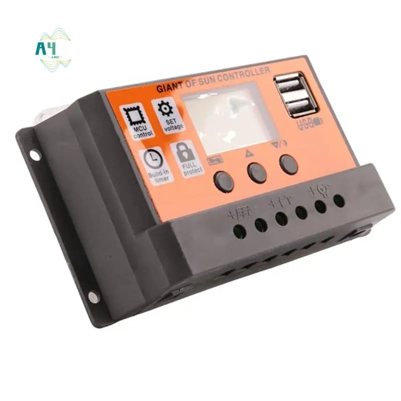 A40Z-100A Regolatore di carica del regolatore del pannello solare MPPT 12V/24V Monitoraggio automatico della messa a fuoco
