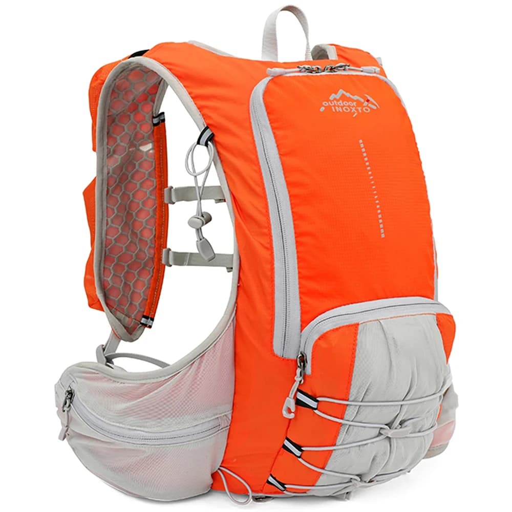 INOXTO Lightweight water backpack for men and women 15 litre cycling backpack for outdoor motorcycle racing backpack