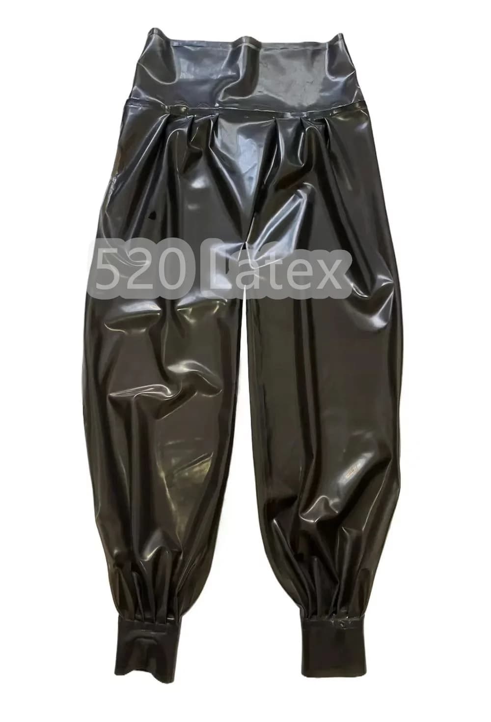 Pantaloni in lattice fatti a mano Pantaloni in lattice di gomma naturale da donna Pantaloni Harem in lattice Pantaloni lanterna Bloomers Leggings in gomma da donna