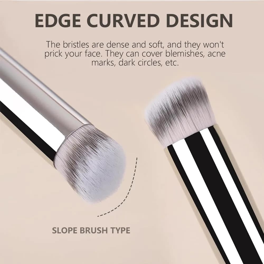 CHARMINGPOSE Professional Brush Set for Corrector Precision Makeup Brushes for Covering Imperfections under the eyes, correction details and cream