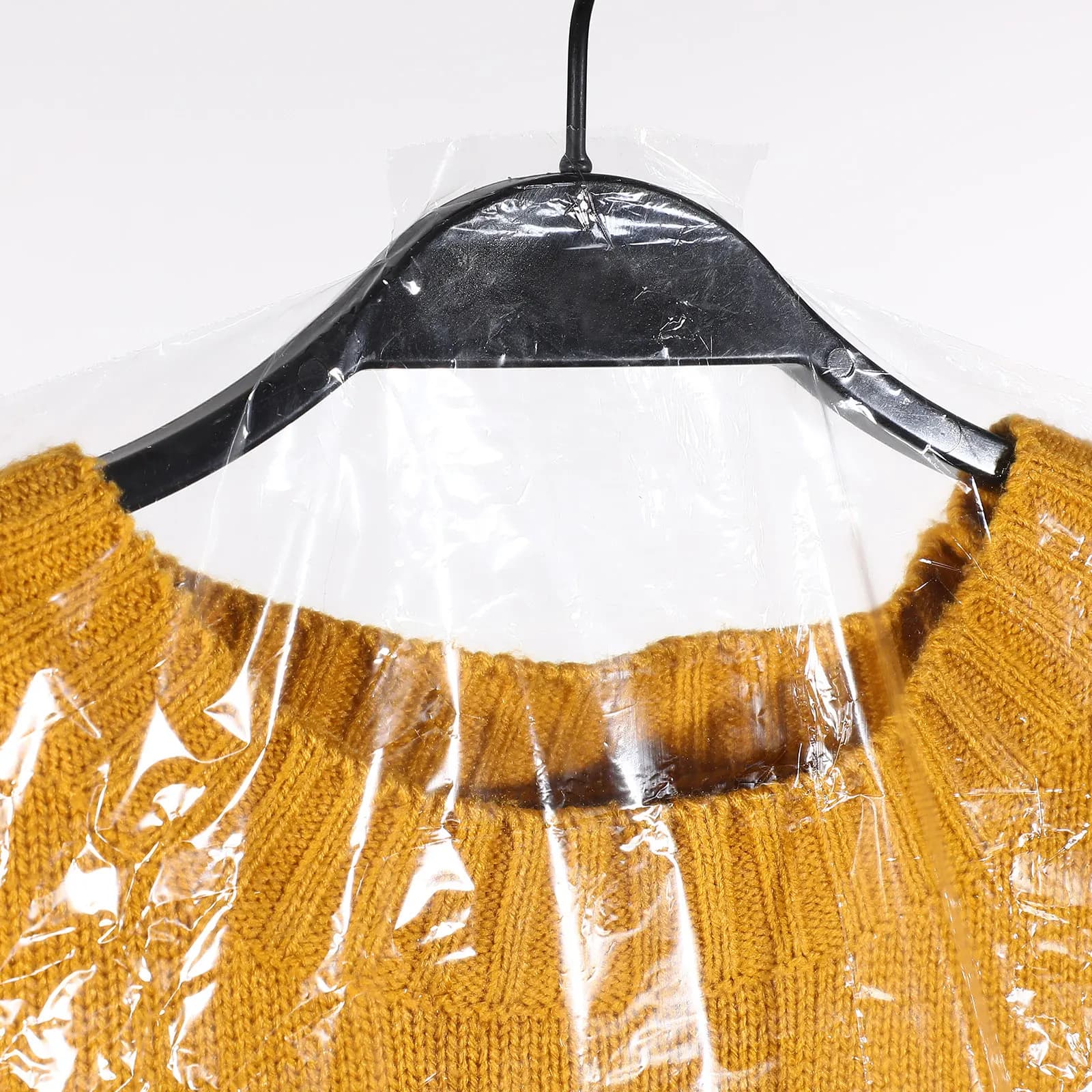 60 Transparent Bags for Dresses, Storage Covers, For Hanging Winter Coats, Clothes, Night Dresses, Travel Home, Hotel, Laundry, Dustproof