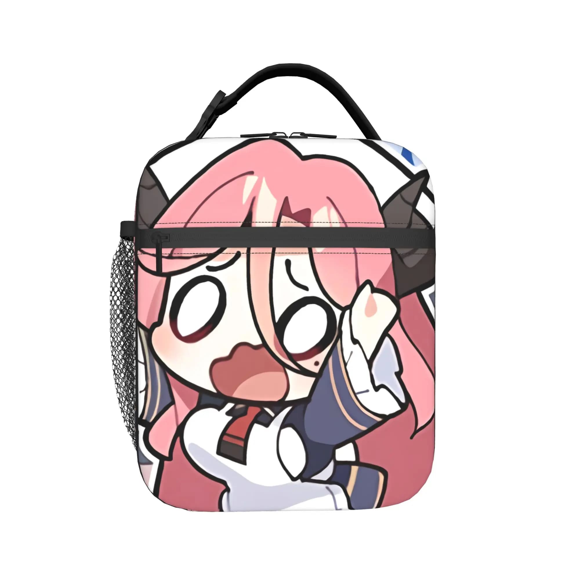 Trickcal C-Chibi Go Games Borse termiche per il pranzo, per viaggi, contenitori per alimenti riutilizzabili, per uomini e donne, contenitori termici per alimenti