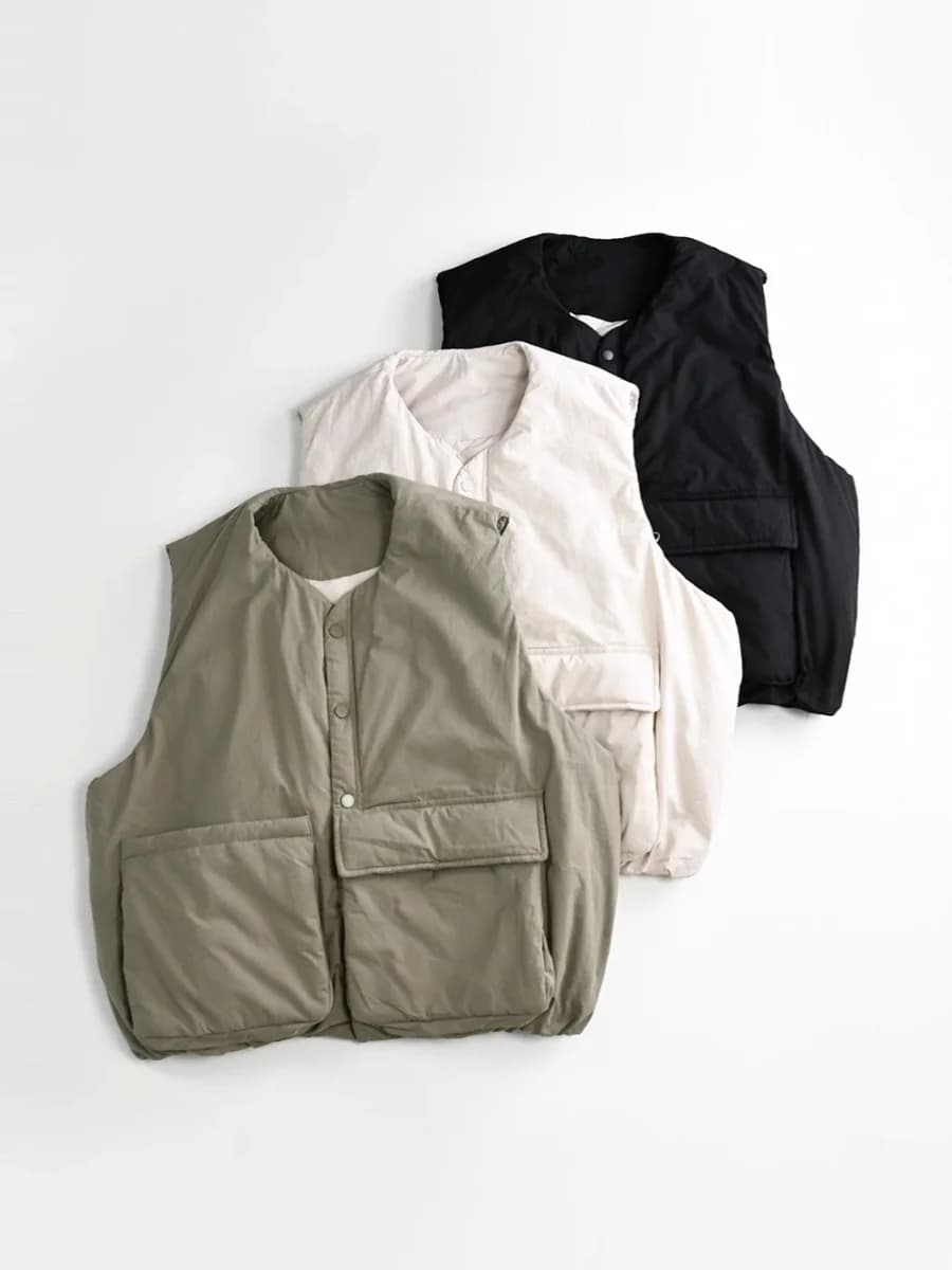 Loose Large Size Sleeveless Cotton Jacket 2026 Winter Fashion Korean Style Women's Top Artistic Casual Loose Fit Cotton Vest