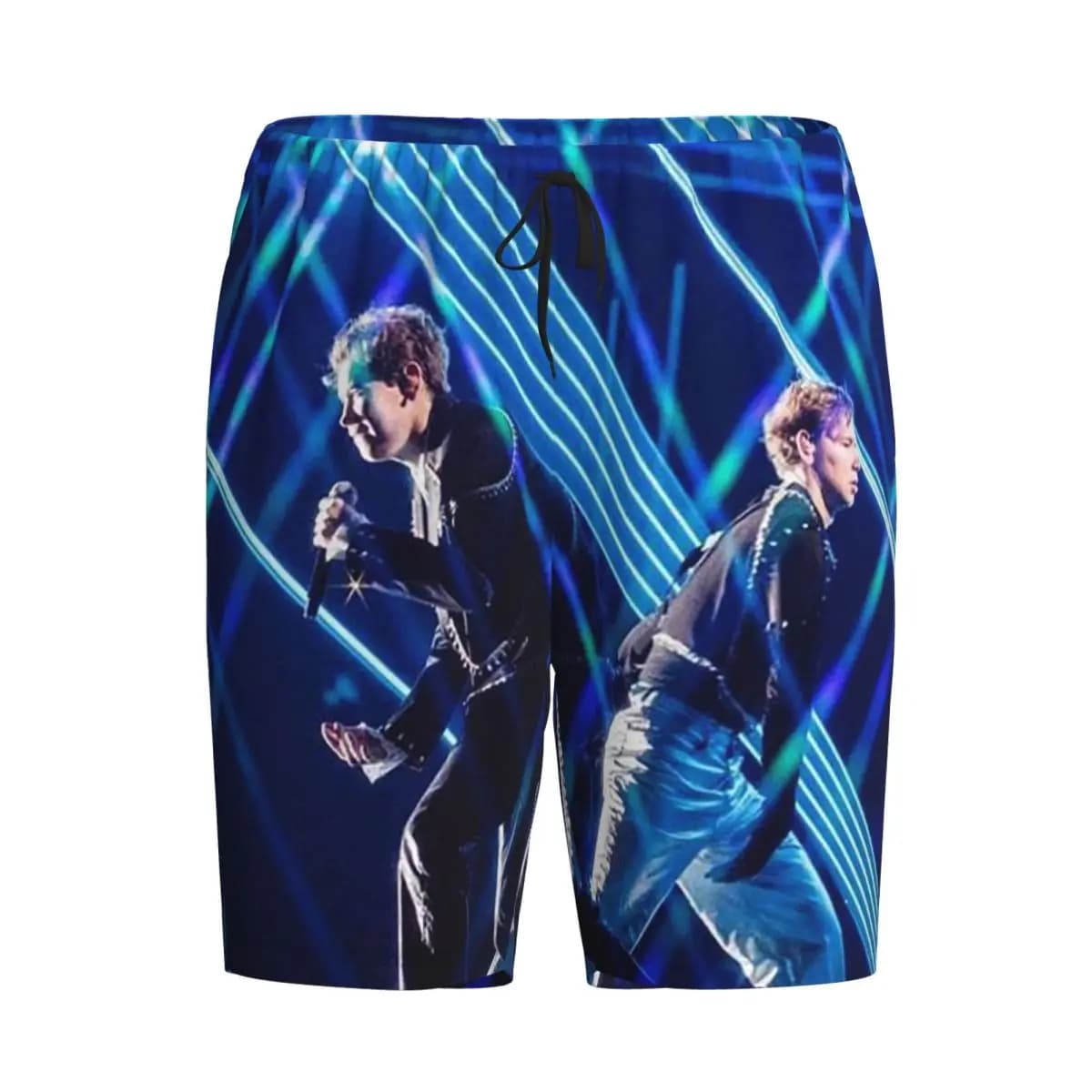 Custom Marcus And Martinus Sweden Norway Eurovision Shorts Sleeping Pants Men Pajama Pants Lounge Sleep Sleepwear Bottoms