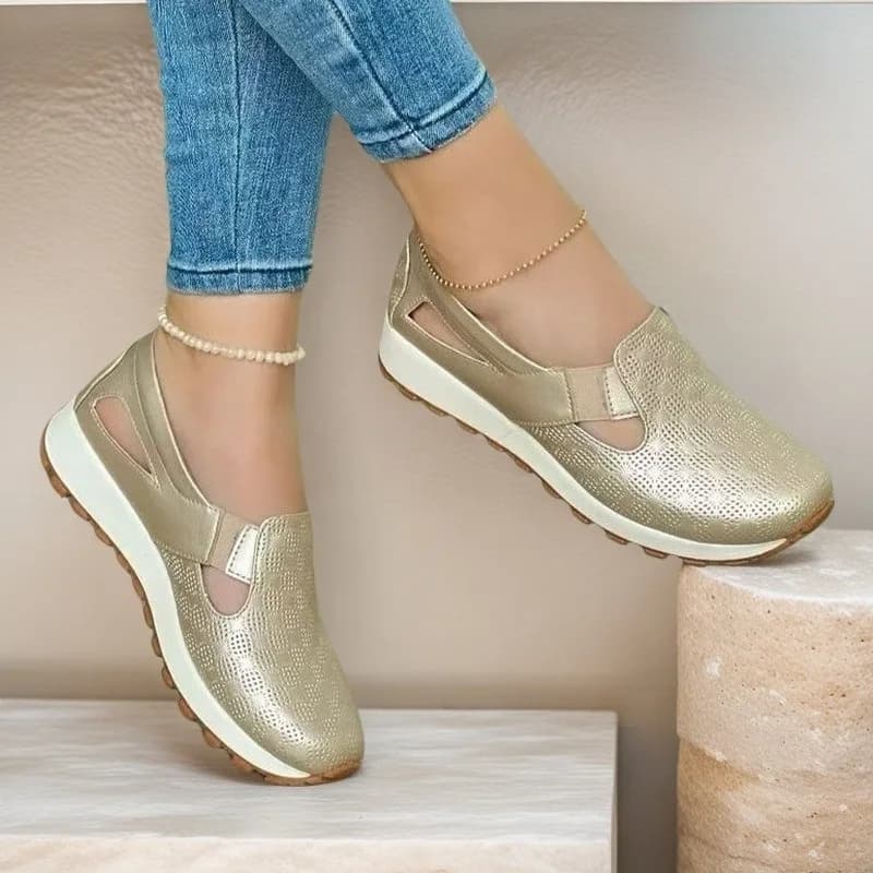 Mocassini da Donna con Suola Spessa, Sneakers Casual Primaverili ed Estive, Scarpe Vulcanizzate Comode Slip-on, Sneakers Basse da Donna, Zapatos De Mujer