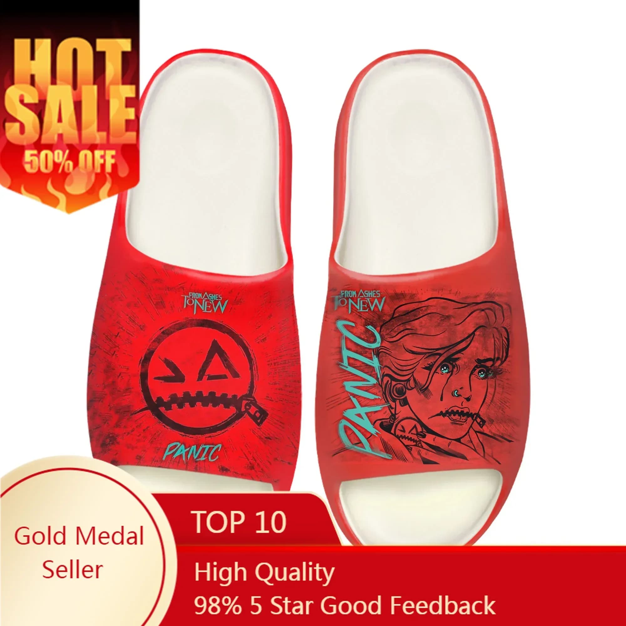 Da ceneri alla nuova suola morbida Sllipers Home Zoccoli Scarpe da acqua personalizzate Uomo Donna Adolescente Stepping on Shit Sandali da spiaggia