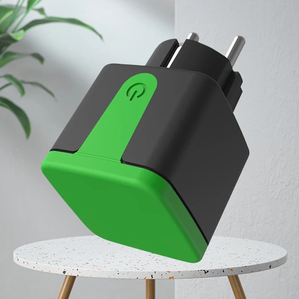 Presa Intelligente WiFi Impermeabile, Mini Presa Smart con Funzione di Temporizzazione Remota, Compatibile con Alexa e Google Assistant