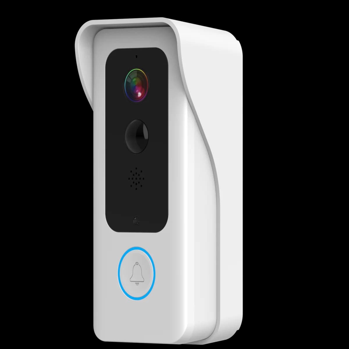 Videocitofono Wireless WIFI 2MP 1080P con App i-Cam+, Angolo Ampio, Interfono e Campanello Integrato
