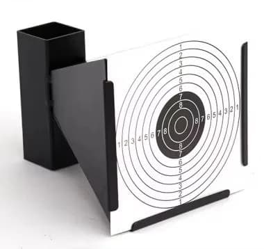 Bersagli di Carta per Tiro con l'Arco 5,5 Pollici 100 Pezzi 14*14cm Accessori per Caccia e Tiro