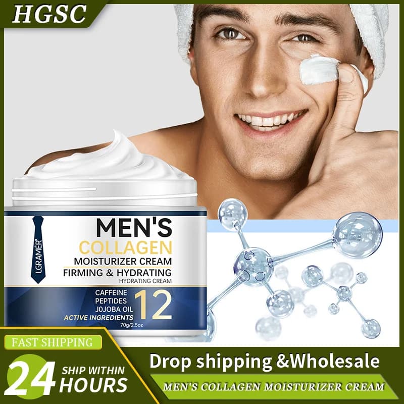 Men's retinol anti-wrinkle cream for face Best moisturizing skin aging face with cosmetic moisturizing collagen whitening