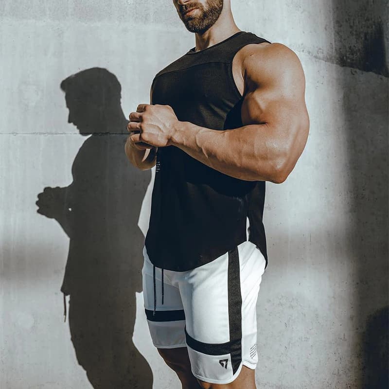 Men Shorts Sport Training Shorts Men Running Shorts Mans Gym Fitness Joggers Sweatpants Jumper's basketball Shorts Black