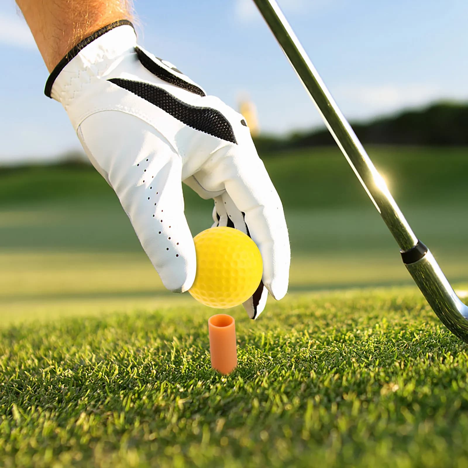 Set di Rete da Golf per Allenamento, Robusta Rete in Nylon per Pratica Indoor e Outdoor, Leggera, Pieghevole e Stabile