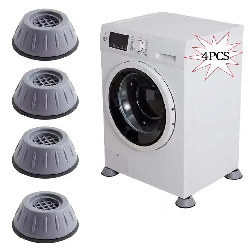 2/4/6/8/10/12Pcs Wash Machine Anti-Vibration Pads, Base Lifters, Moisture-Proof Refrigerator Feet, Shock Absorption Covers