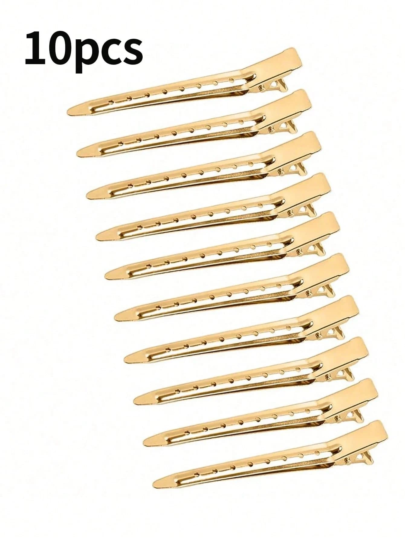 Fermagli per capelli in metallo a forma di becco d'anatra per donna, eleganti accessori per capelli a forma di artiglio