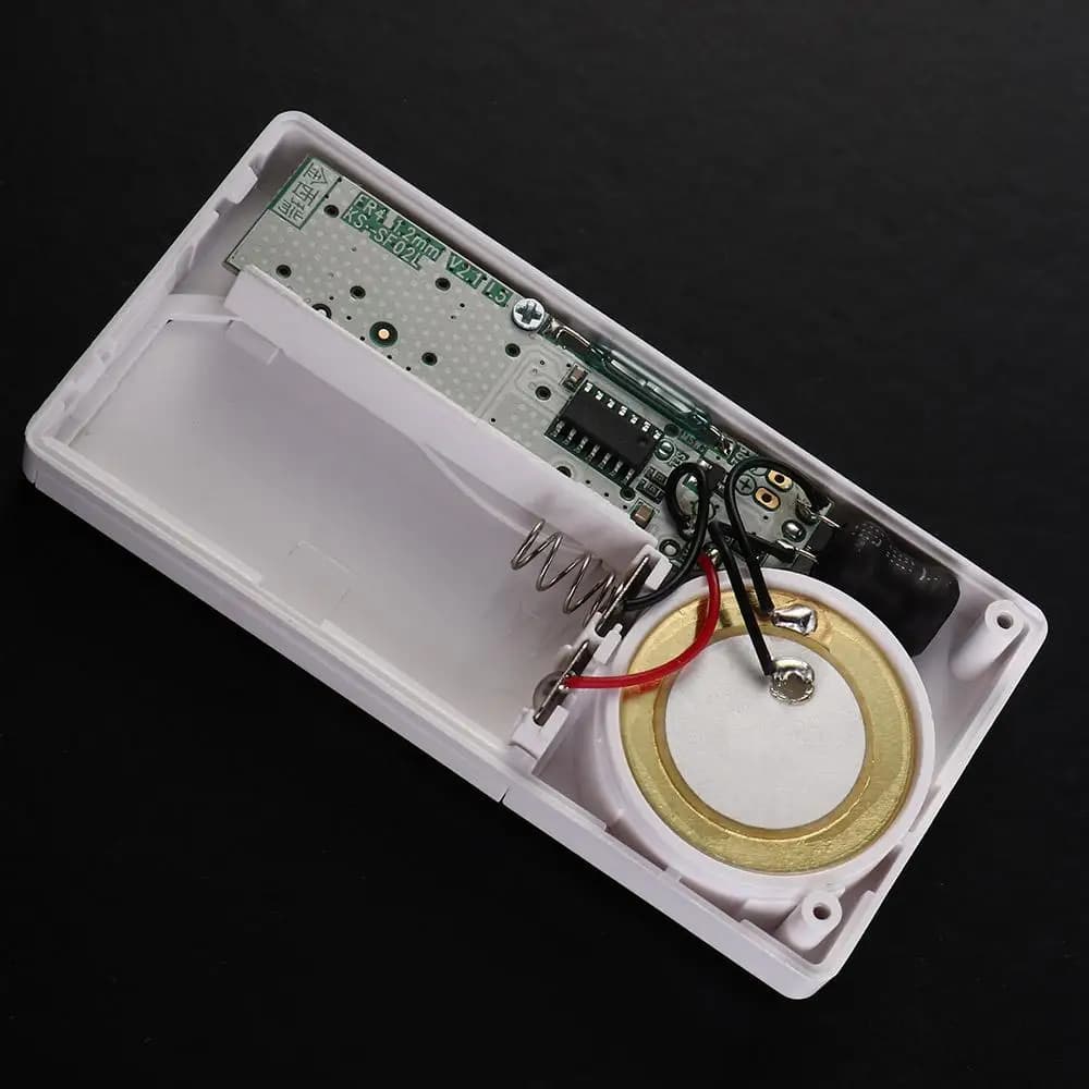 Sistema di Sicurezza Domestica con Allarme Wireless per Porte e Finestre, Sensore di Apertura con Ritardo Temporizzato