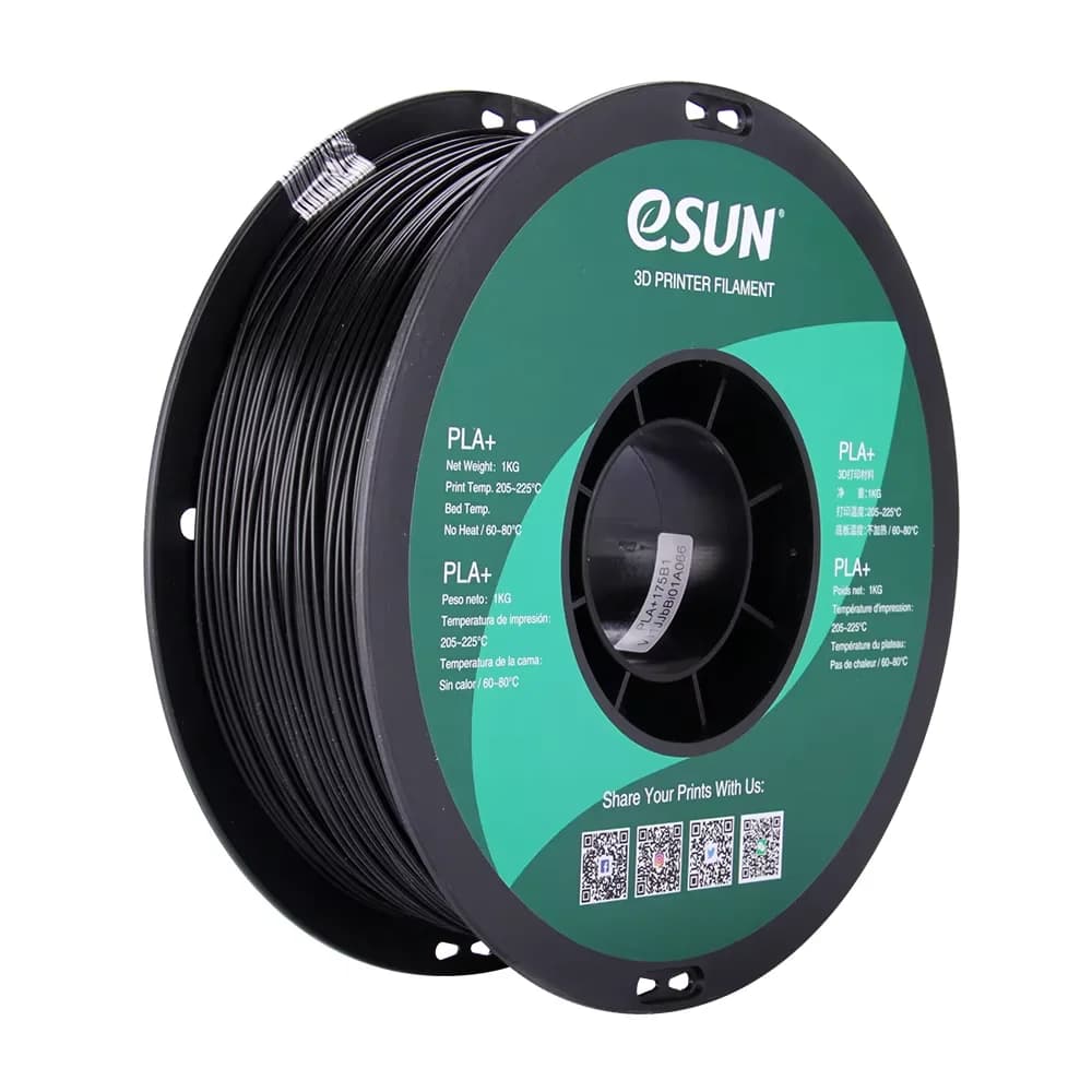 eSUN PLA+ 3D Printer Filament from 1.75 mm 1 kg Spool Durable 3D Printing Ecological Material for 3D printer Elegoo/Anycubic/Bambulab