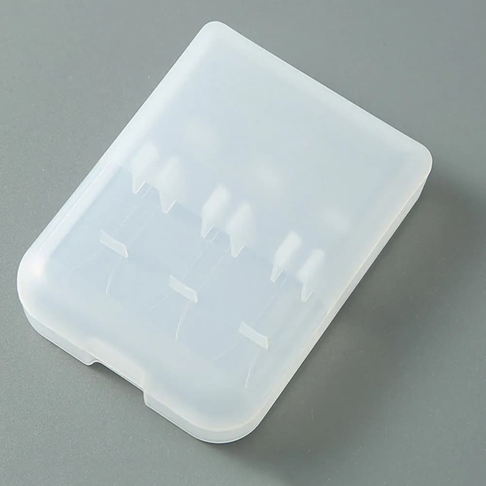 Case for 4 Electric Toothbrush heads, Robusta and Reusable in Plastic, Organizer Compact Travel for Families and Couples