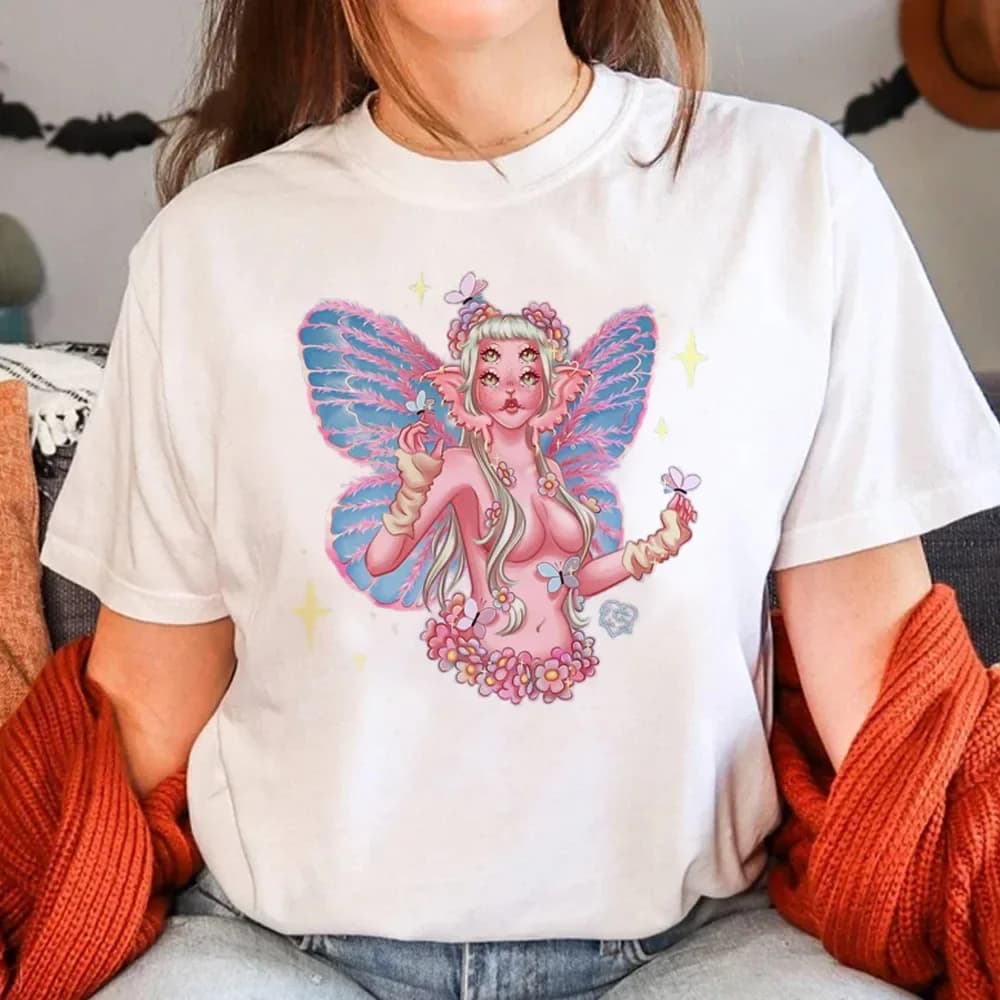 Melanie Martinez Tee donna maglietta divertente giapponese abbigliamento streetwear femminile