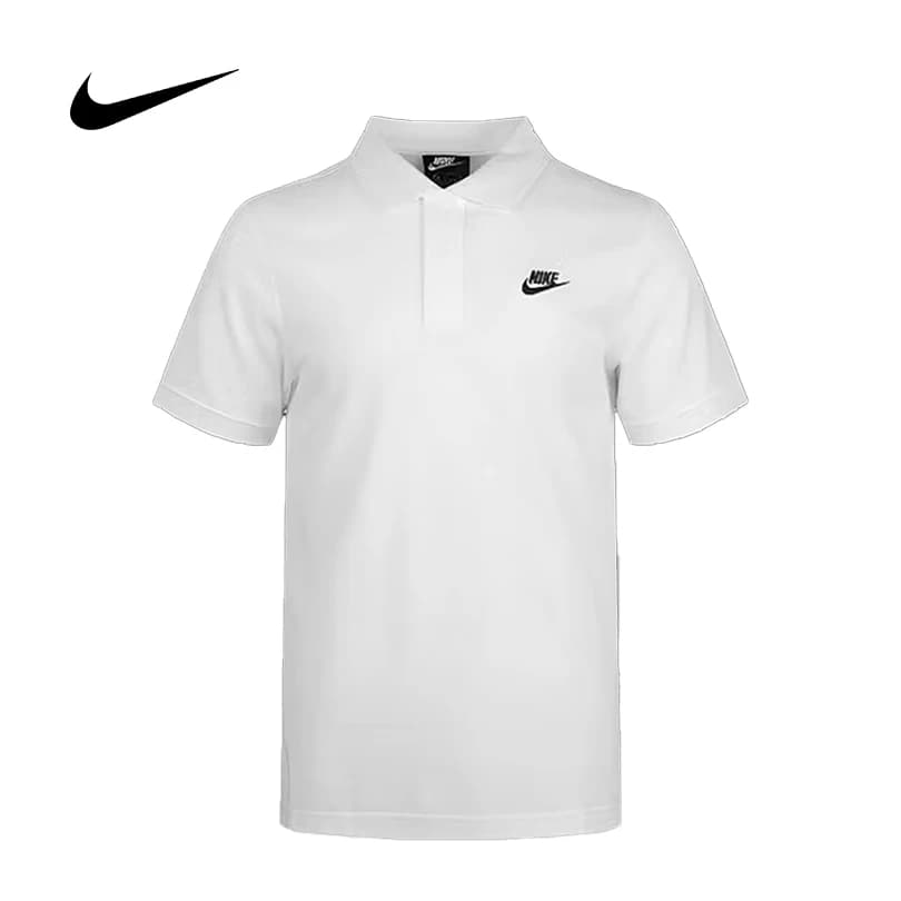Nike summer sports polo, breathable, comfortable, short sleeved, CJ4457-100