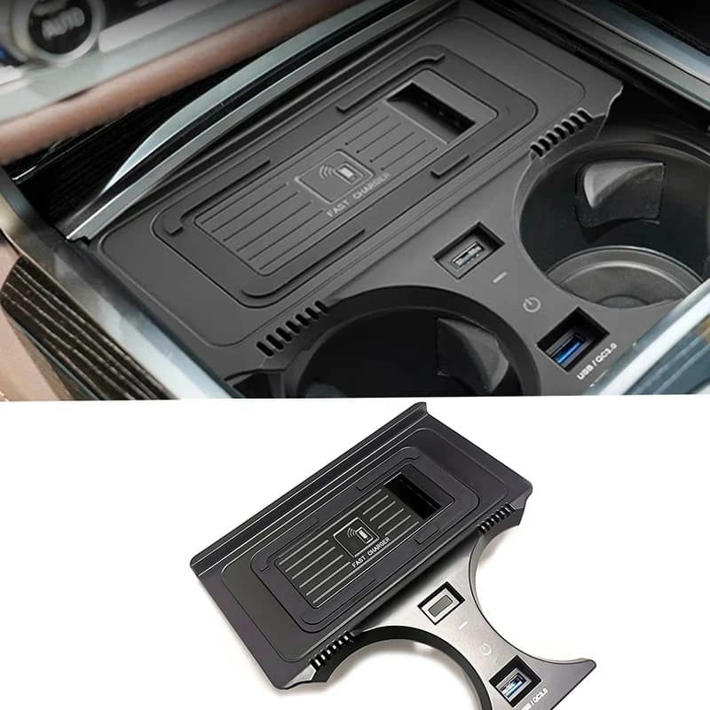 15 W car wireless charger mobile phone charger quick charging support for BMW 7 G11 G12 G70 730 740 2020 2021 2022