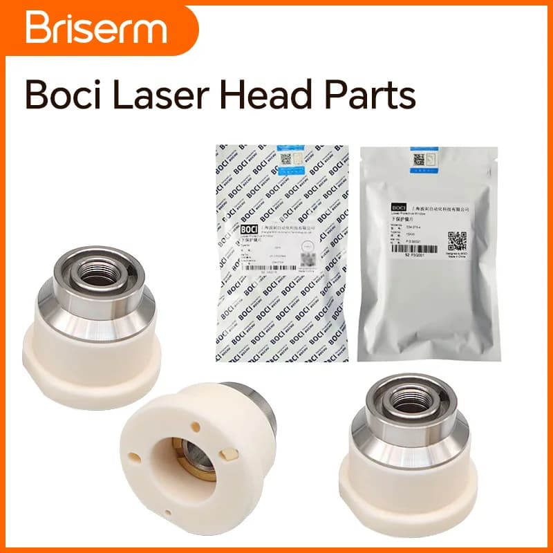 Finestre protettive laser Boci 34x5 15kw 20kw 30kw BLT420 BLT421 Lente in fibra ottica Boci Laser Anello ceramico M11 0.7 D41