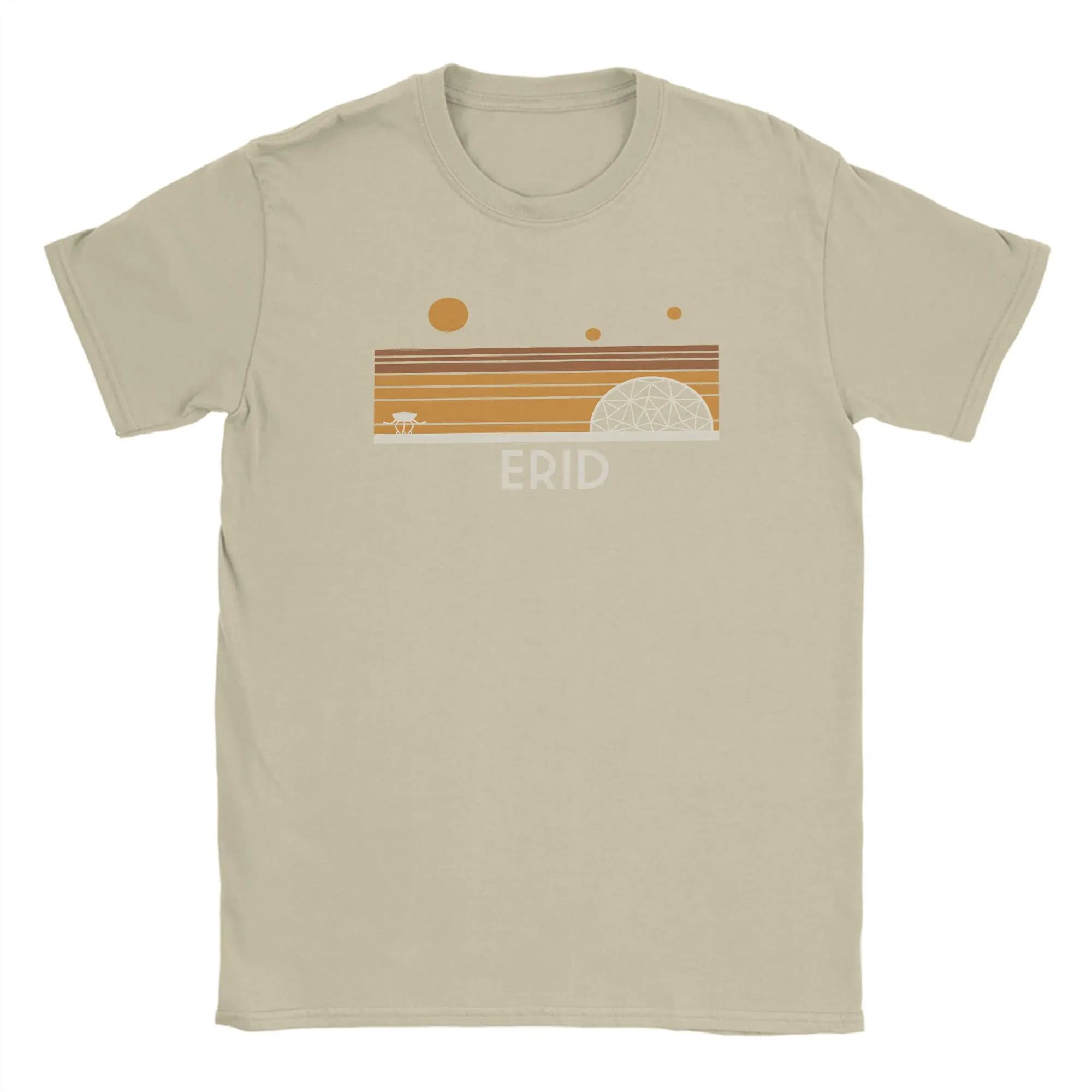 P-Project Hail Mary Erid T-shirt da uomo fantastica in puro cotone, maglietta a maniche corte con colletto tondo, abbigliamento di grandi dimensioni
