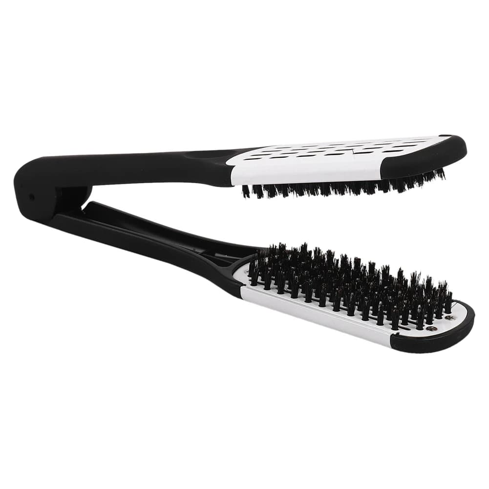 A005-2X Spazzola Professionale per Lisciare i Capelli, Strumento da Parrucchiere, Spazzola a Doppia Faccia per Lisciare i Capelli
