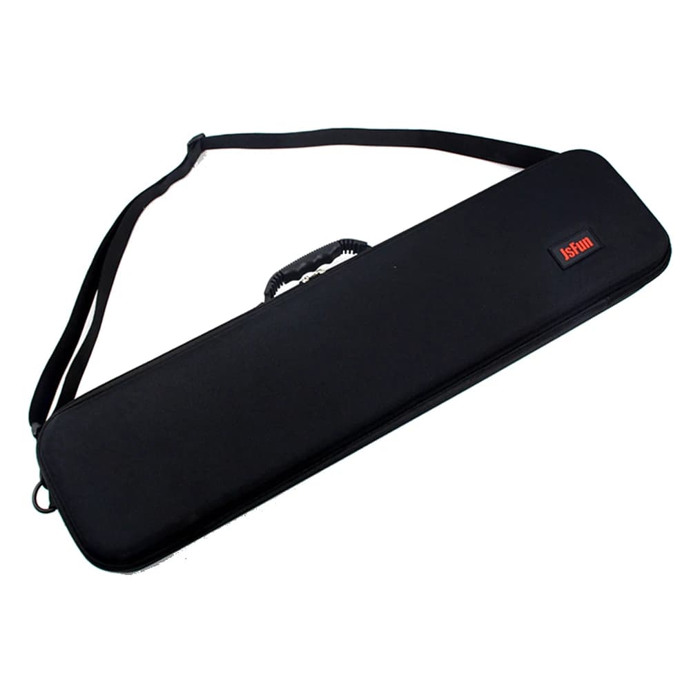 ABXI Outdoor Fishing Bag EVA Shockproof Fishing Tackle Bag Portable Rod And Reel Carry Bag Pole Storage Case With Strap
