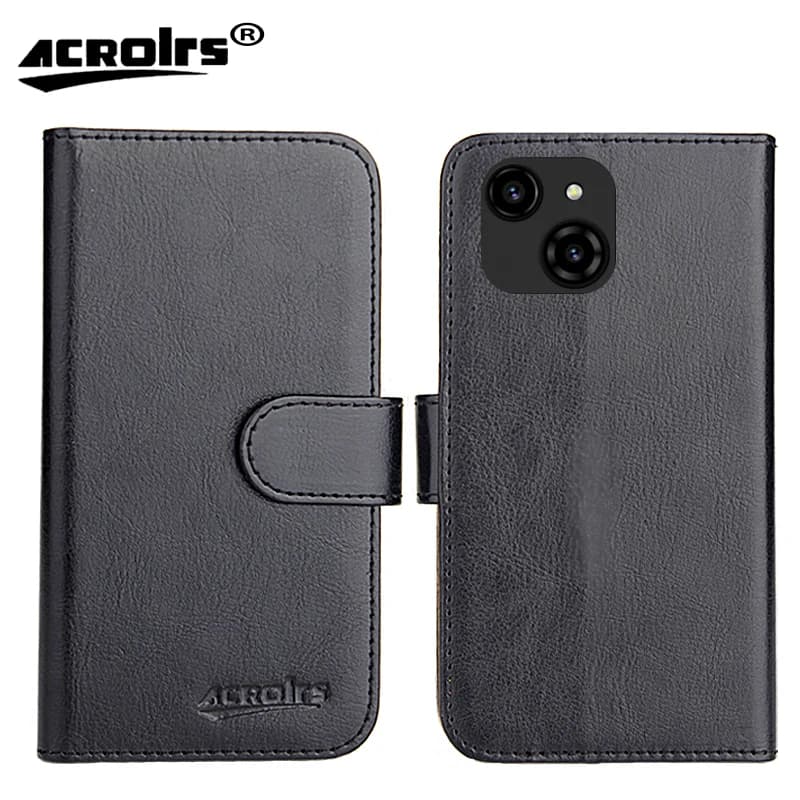 Logicom SENSE Case 6.5 "6 colori Fashion personalizza Flip Wallet slot per schede Squirrel Leather Cover protettiva Phone
