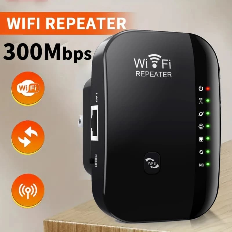 Ripetitore WIFI wireless 300Mbps Estensore Wifi remoto Amplificatore WiFi 802.11N Ripetitore WiFi Ripetitore Wi Fi Reapeter