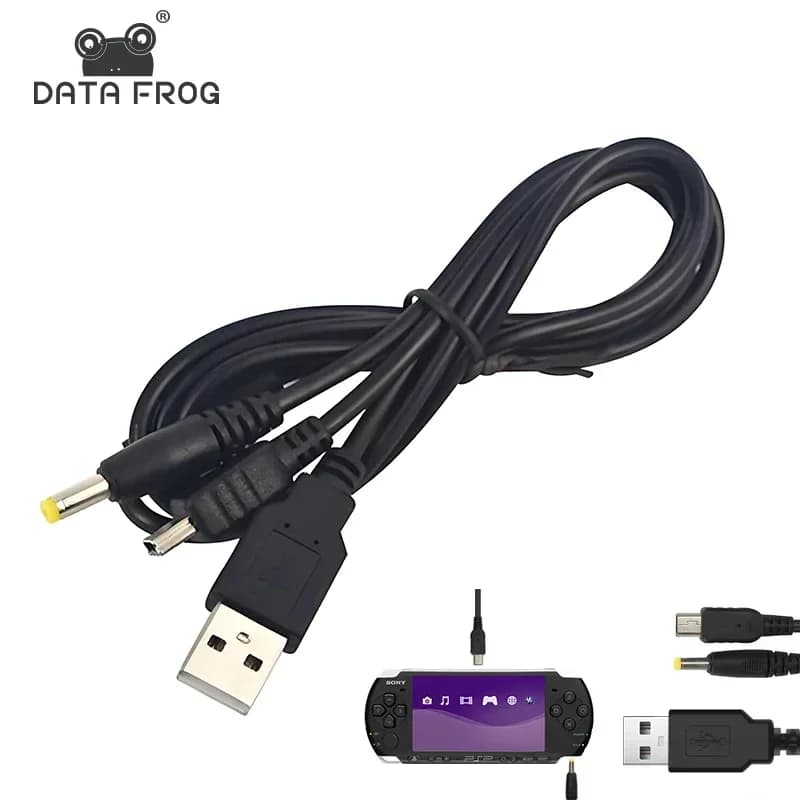 DATA FROG Cavo di ricarica USB DC portatile per PSP